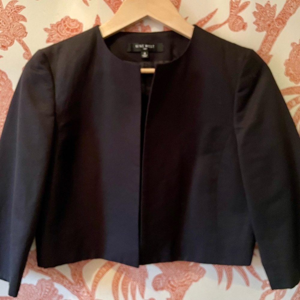 Nine West, bolero jacket, black, size 4